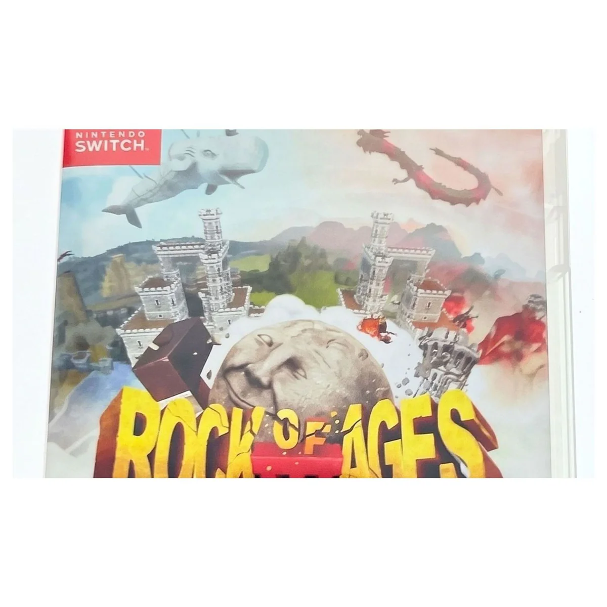 Rock of Ages III: Make & Break Nintendo Switch Detail — Game in doos