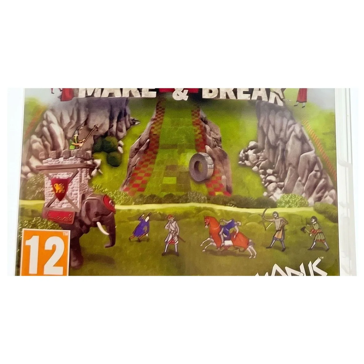 Rock of Ages III: Make & Break Nintendo Switch Binnenkant — Game in doos