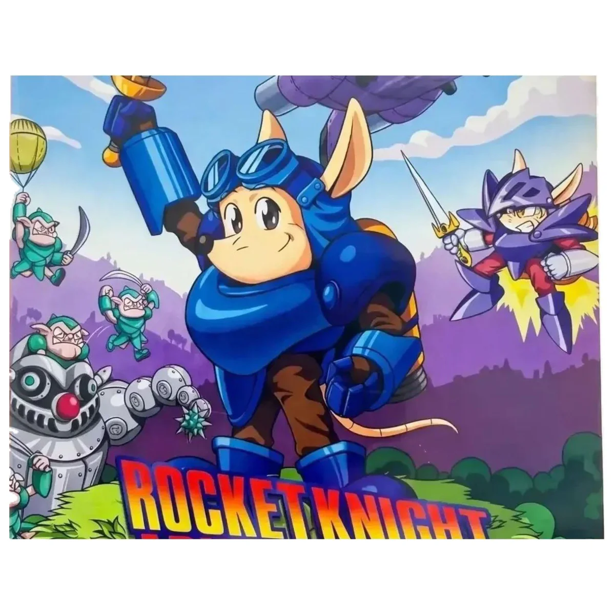 Rocket Knight Adventures: Re-Sparked! Nintendo Switch Label — Game in doos