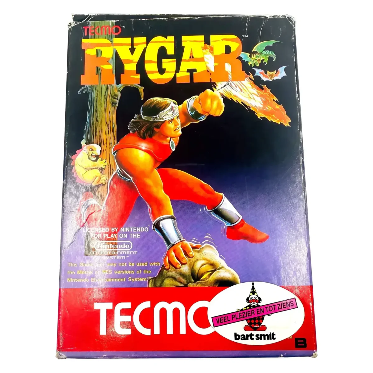Rygar (NES) — Hra v originální krabici