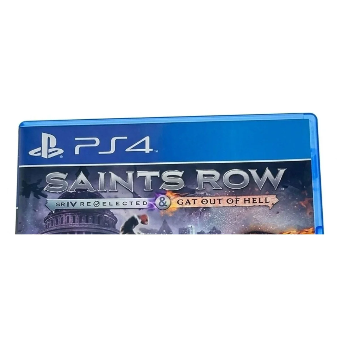Saints Row IV: Re-Elected & Gat Out of Hell PlayStation 4 Detail — Game in doos