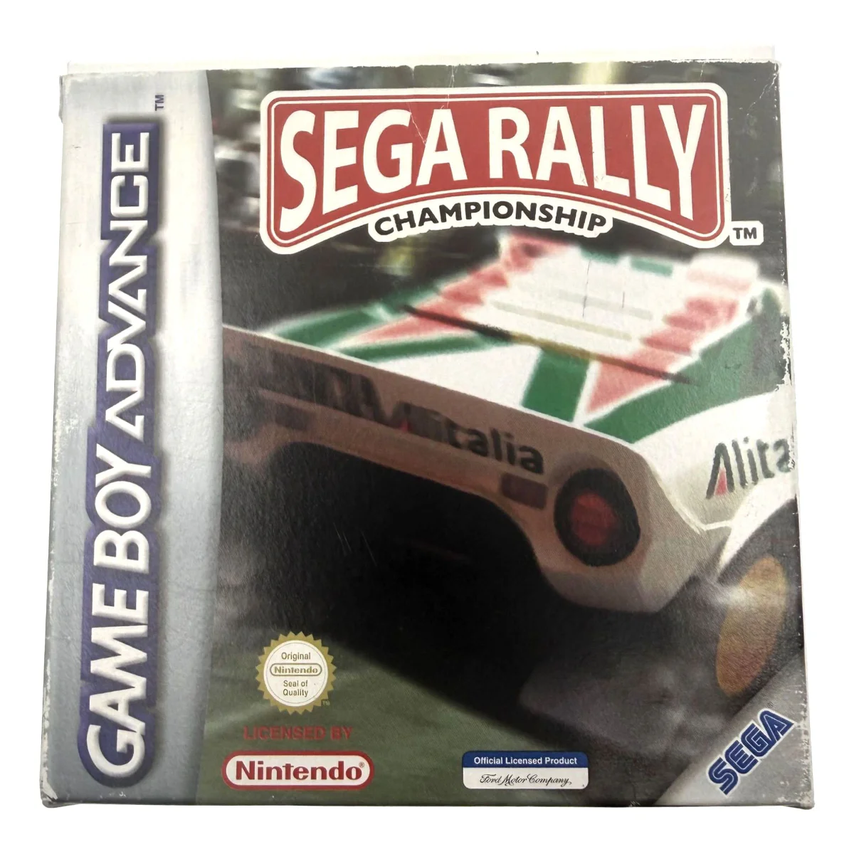 Sega Rally Championship Game Boy Advance Voorkant — Game in doos