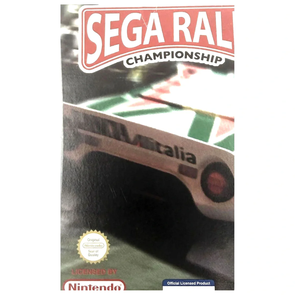 Sega Rally Championship Game Boy Advance Label — Game in doos