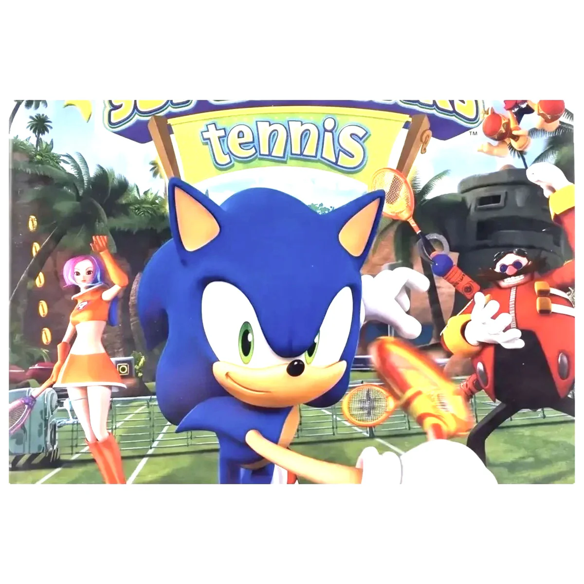 SEGA Superstars Tennis Wii Label — Game in doos