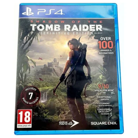 Shadow of the Tomb Raider Definitive Edition (PlayStation 4) — Game in doos, Goede staat — origineel tweedehands kopen bij Gameshop Enter