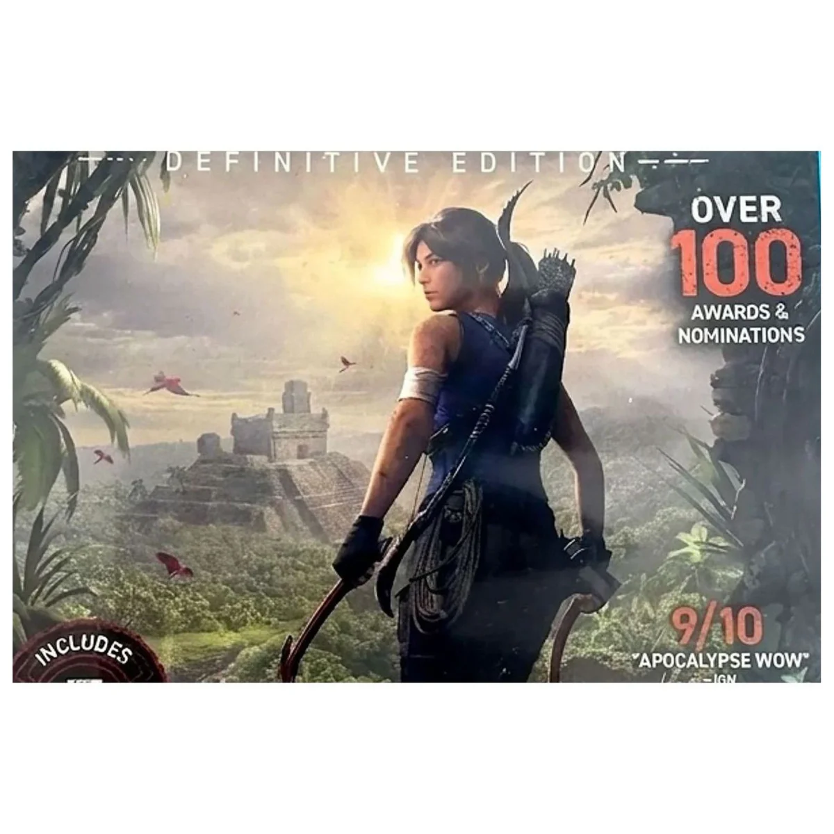 Shadow of the Tomb Raider Definitive Edition PlayStation 4 Label — Game in doos