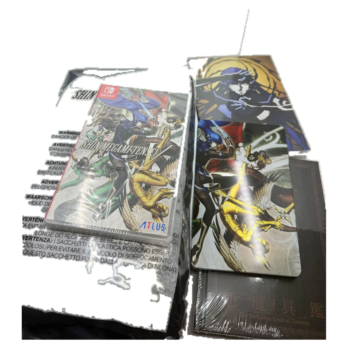 Shin Megami Tensei V: Fall of Man Premium Edition (Nintendo Switch) — Detailfoto 2