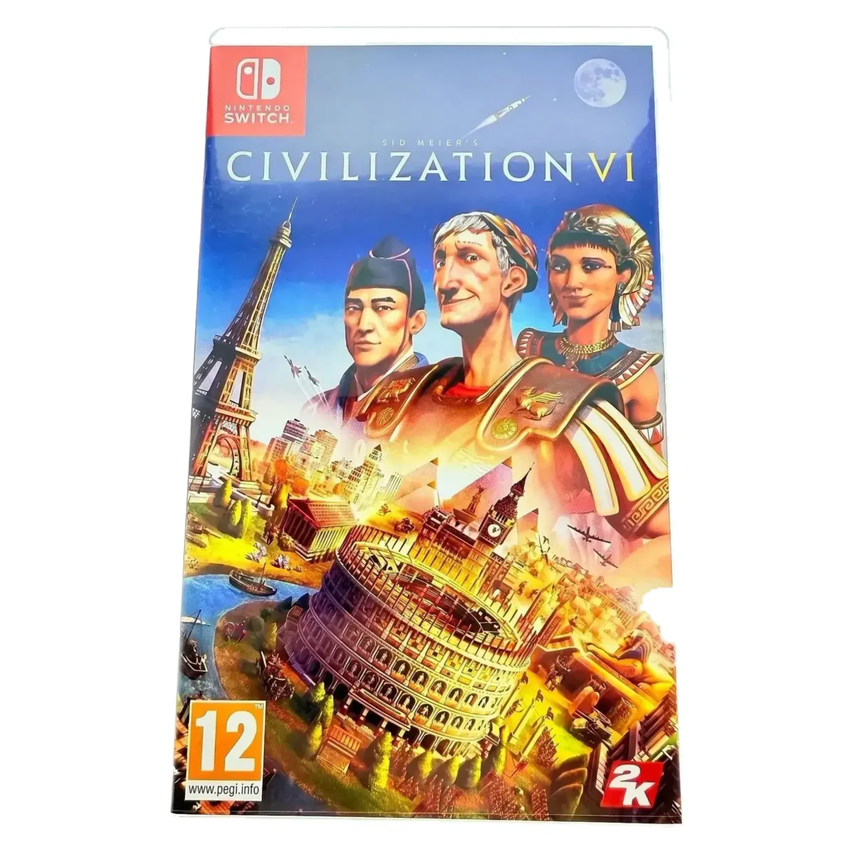 Sid Meier's Civilization VI Nintendo Switch Voorkant — Game in doos