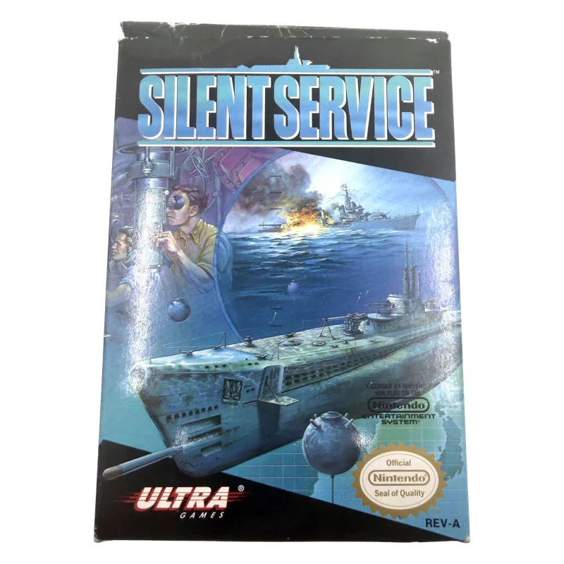 Silent Service (NES) Game in doos — Redelijke staat — origineel kopen bij Gameshop Enter