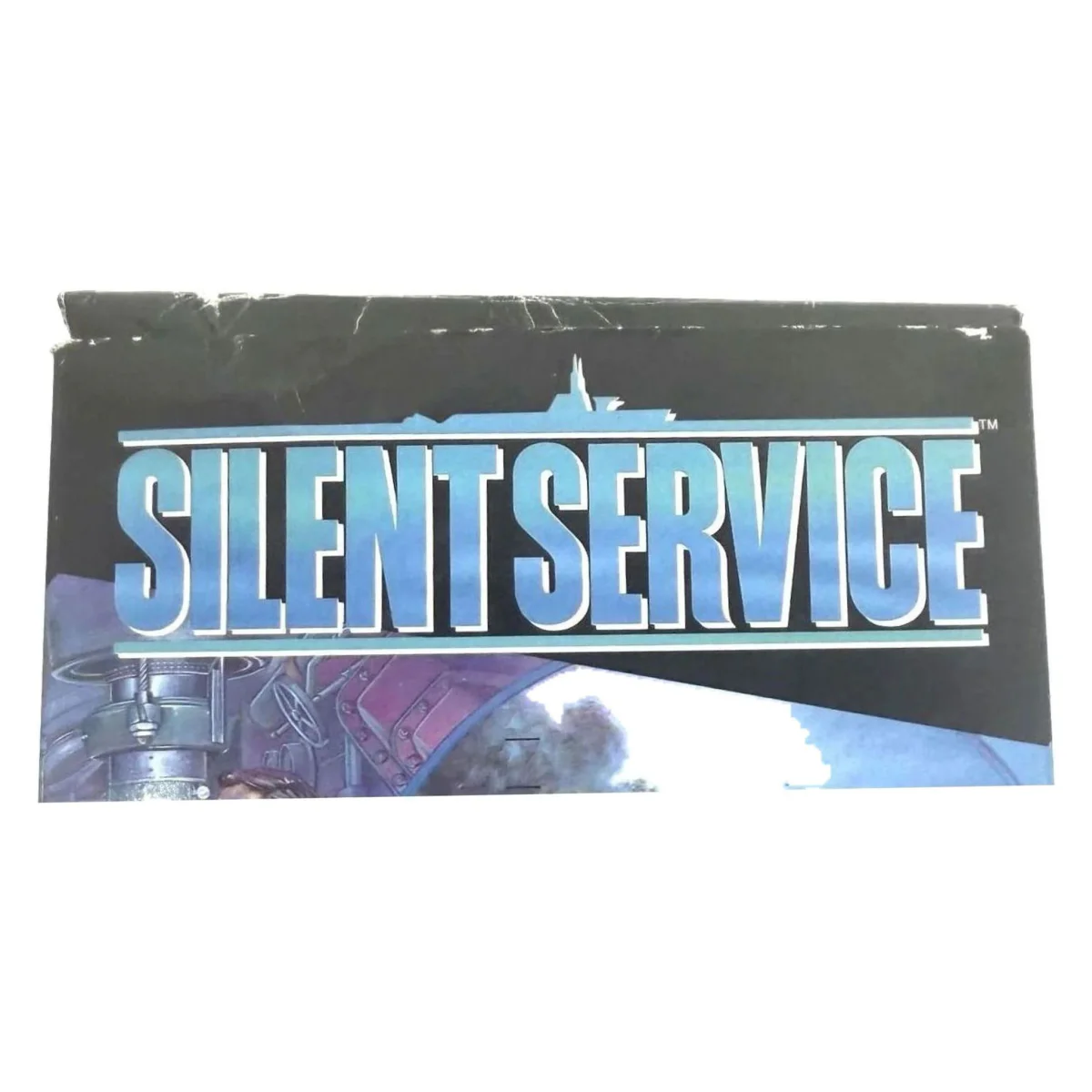 Silent Service NES Detail — Game in doos