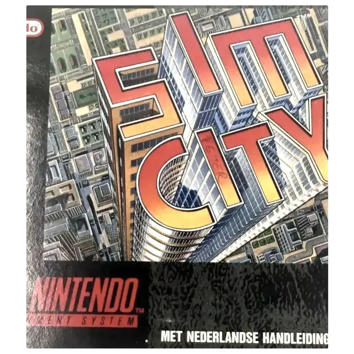 SimCity (Super Nintendo) — Detailfoto 2