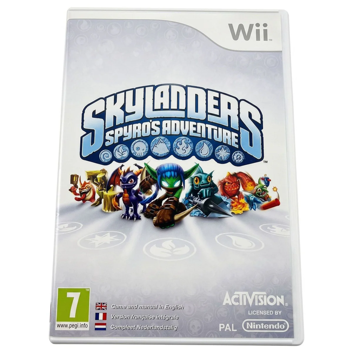 Skylanders Spyro's Adventure Wii Voorkant — Game in doos