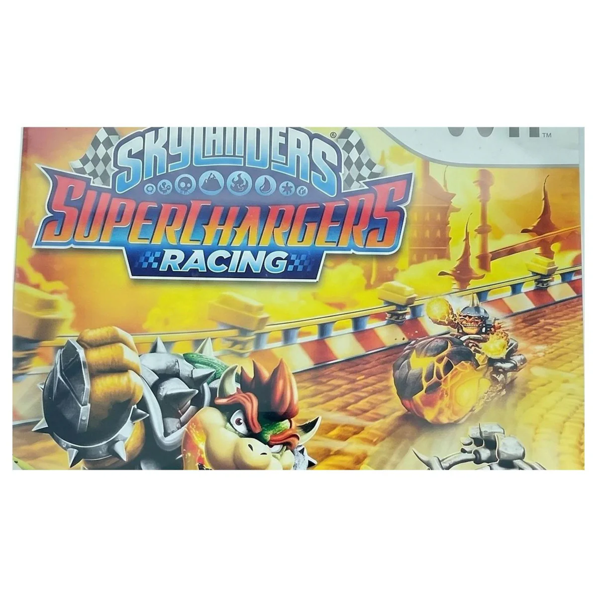 Skylanders SuperChargers Racing Wii Detail — Game in doos