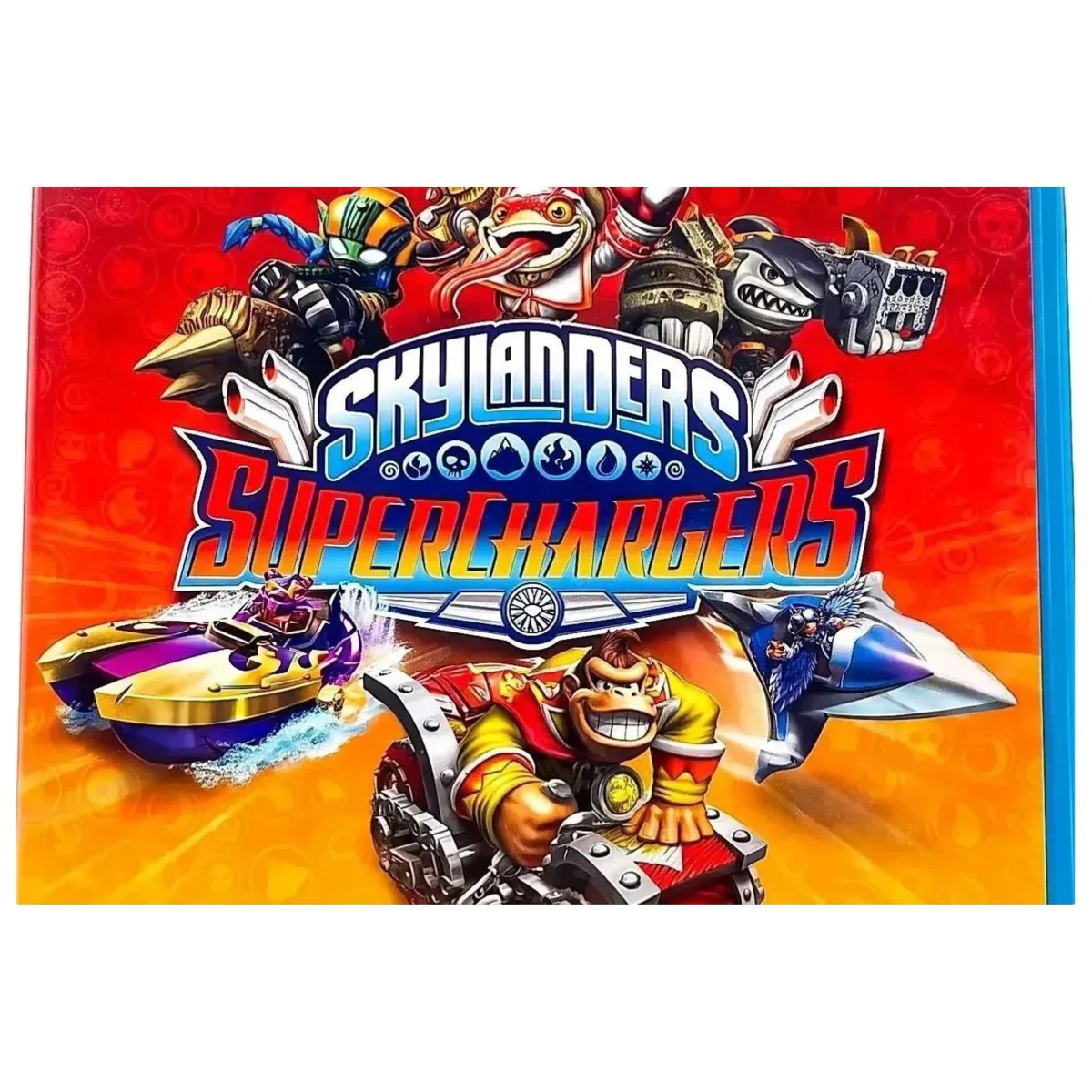Skylanders SuperChargers (slechte staat) Wii U Label — Game in doos