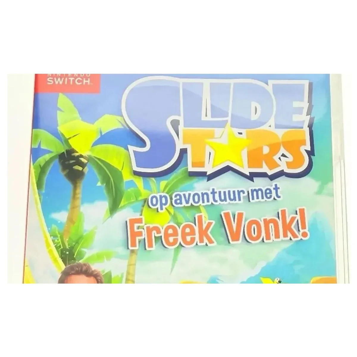 Slide Stars: Op avontuur met Freek Vonk Nintendo Switch Detail — Game in doos