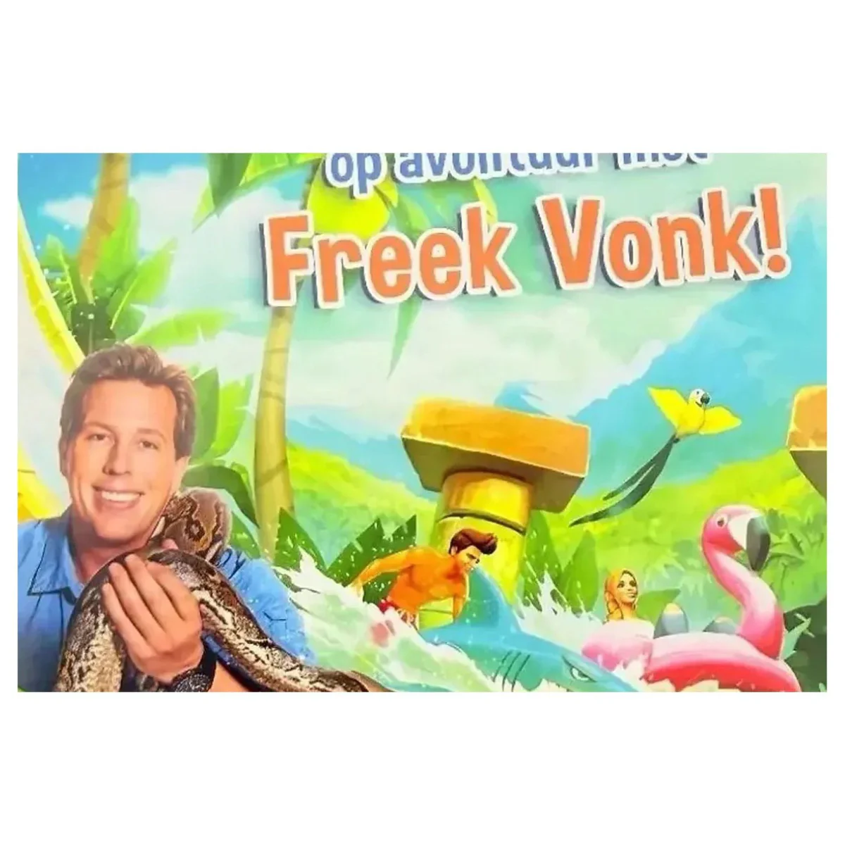 Slide Stars: Op avontuur met Freek Vonk Nintendo Switch Label — Game in doos