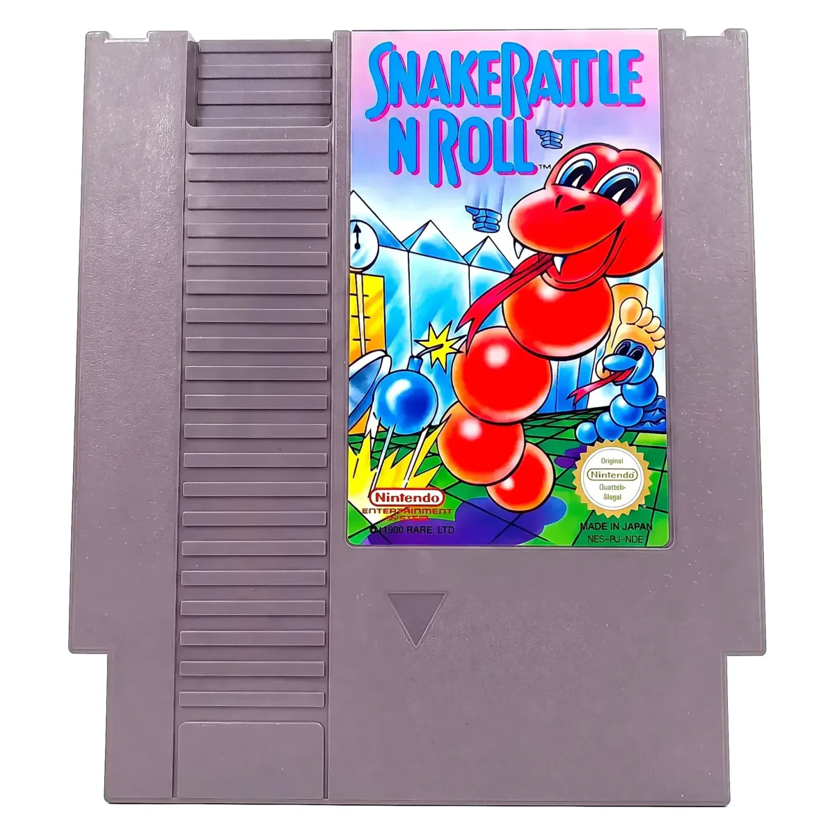 Snake Rattle 'n' Roll (NES) — Pouze kazeta (bez krabice)