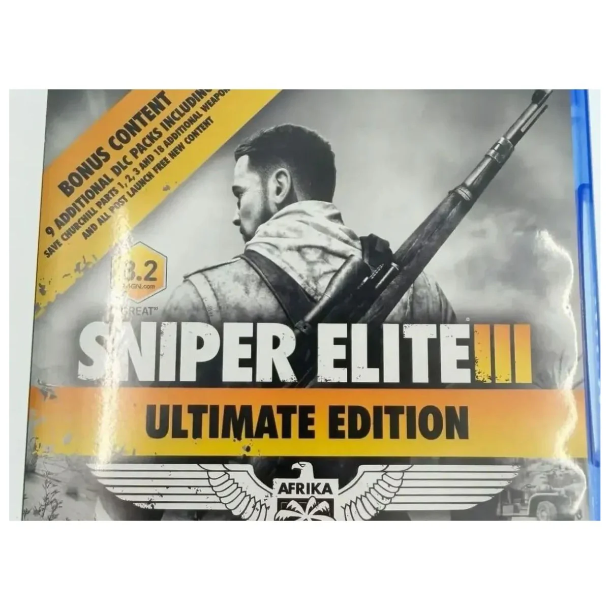 Sniper Elite III Ultimate Edition PlayStation 4 Label — Game in doos