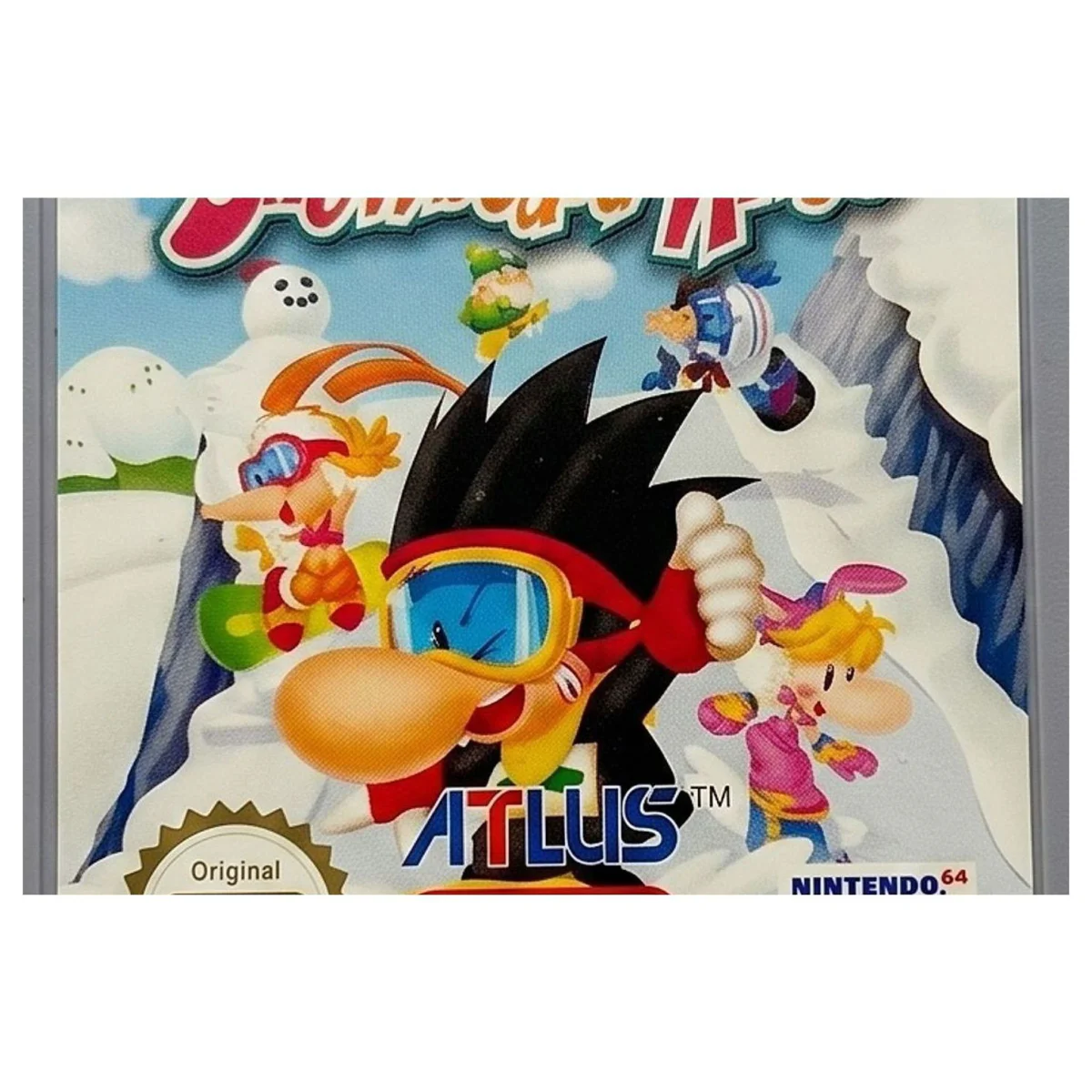 Snowboard Kids Nintendo 64 Label — Losse cartridge