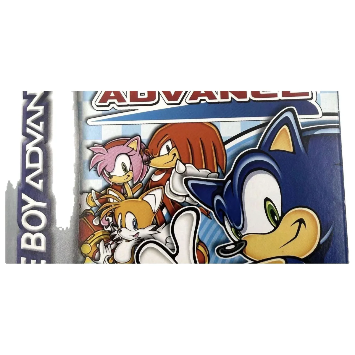 Sonic Advance Game Boy Advance Label — Game in doos