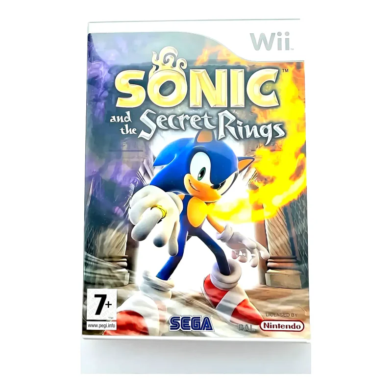 Sonic and the Secret Rings (Wii) Game in doos — Goed — origineel kopen bij Gameshop Enter