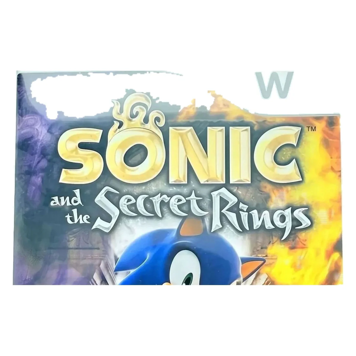Sonic and the Secret Rings Wii Detail — Game in doos