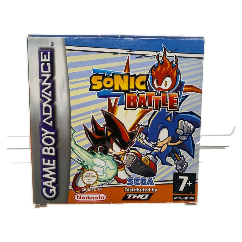 Sonic Battle (Game Boy Advance) Game in doos met handleiding — Redelijke staat — origineel kopen bij Gameshop Enter