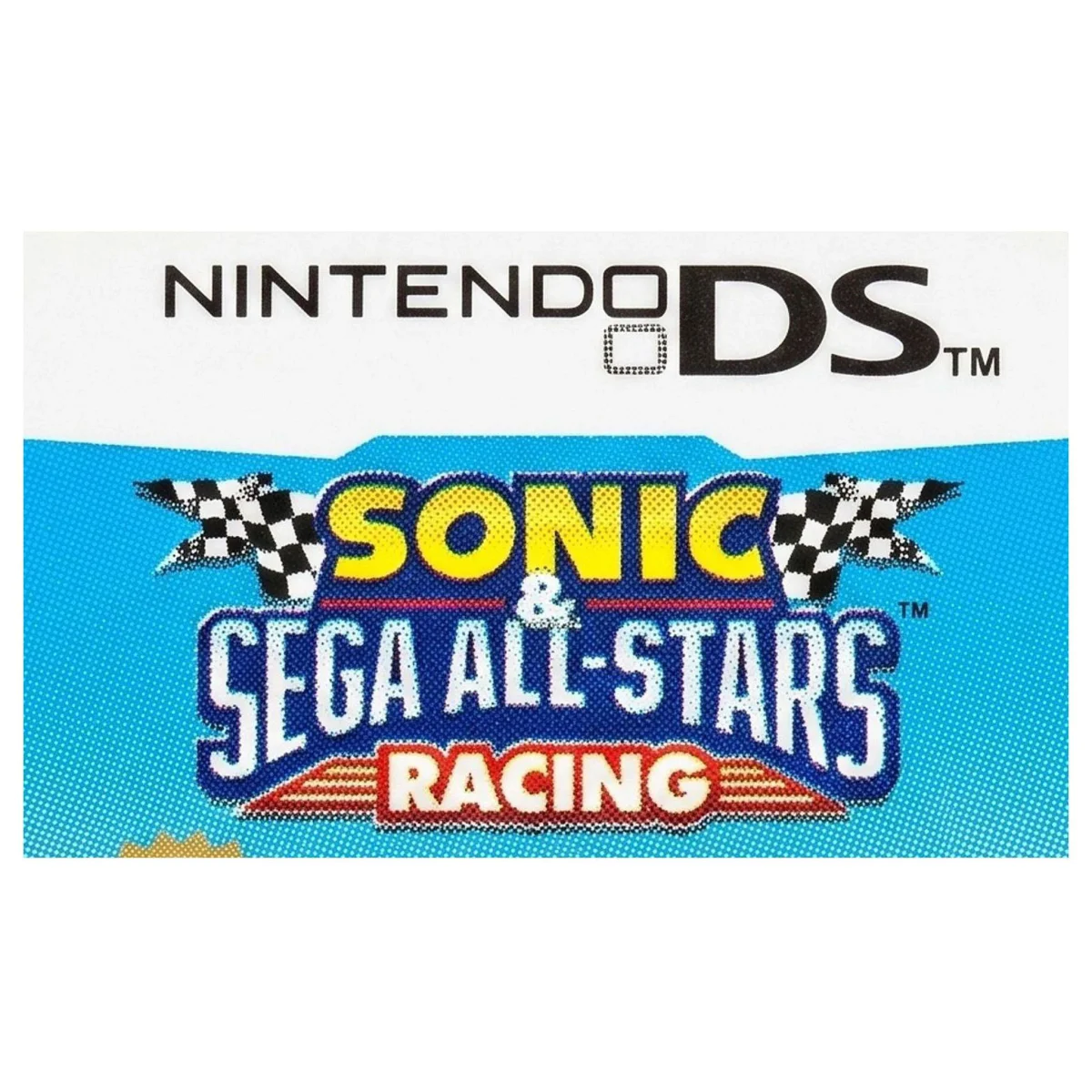 Sonic & Sega All-Stars Racing Nintendo DS Detail — Losse cartridge
