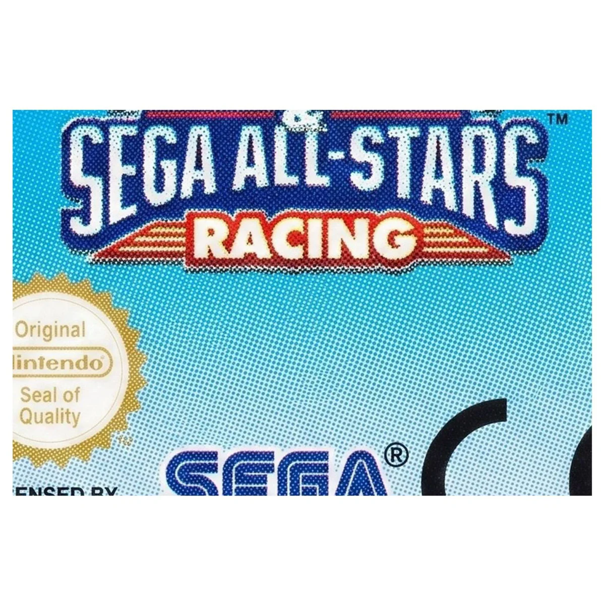 Sonic & Sega All-Stars Racing Nintendo DS Label — Losse cartridge