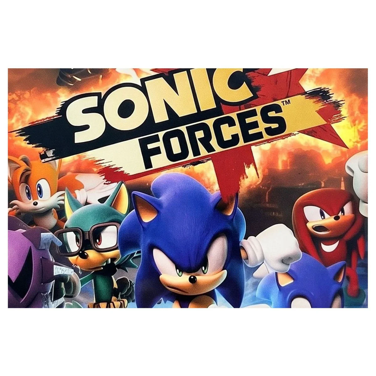 Sonic Forces Bonus Edition Nintendo Switch Label — Game in doos