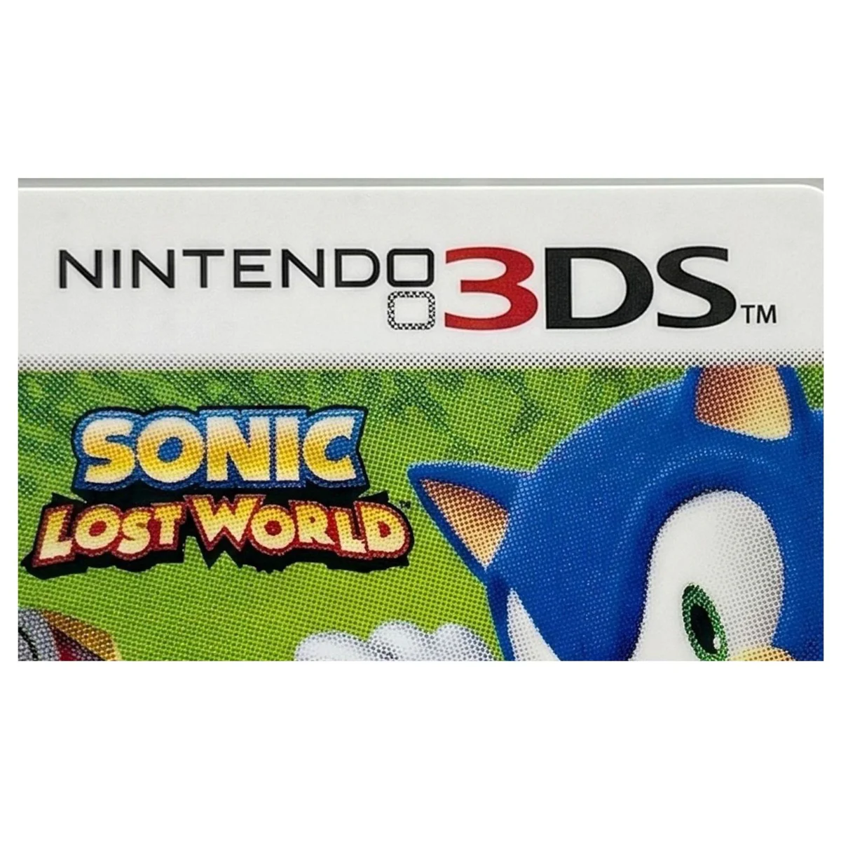 Sonic Lost World Nintendo 3DS Detail — Losse cartridge