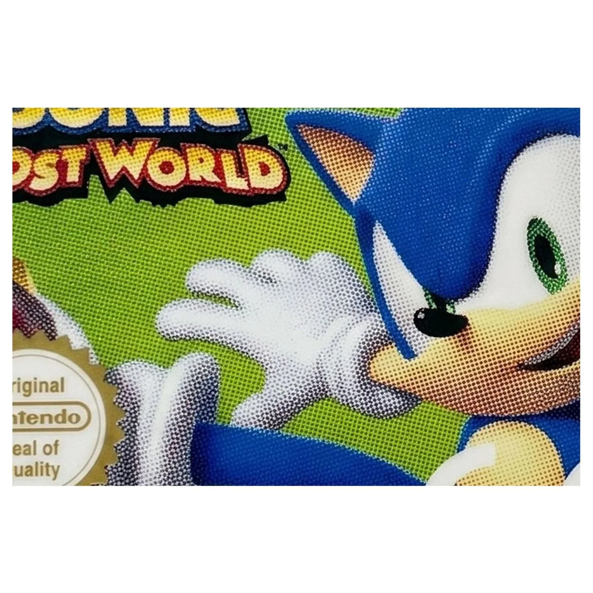 Sonic Lost World Nintendo 3DS Label — Losse cartridge