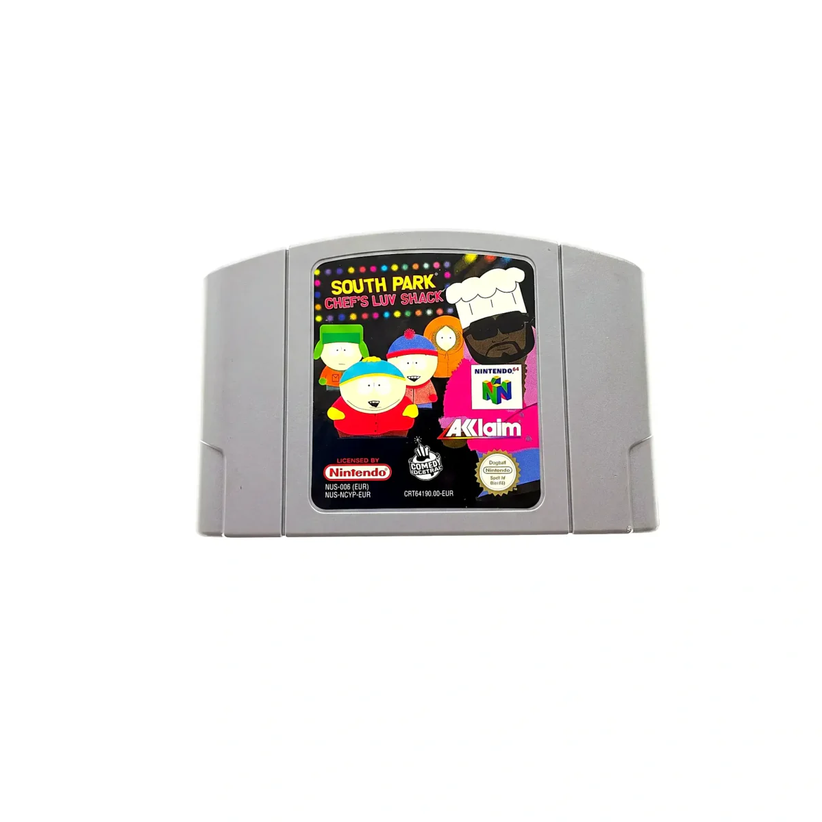 South Park: Chef's Luv Shack (Nintendo 64) — Solo cartucho (sin caja)