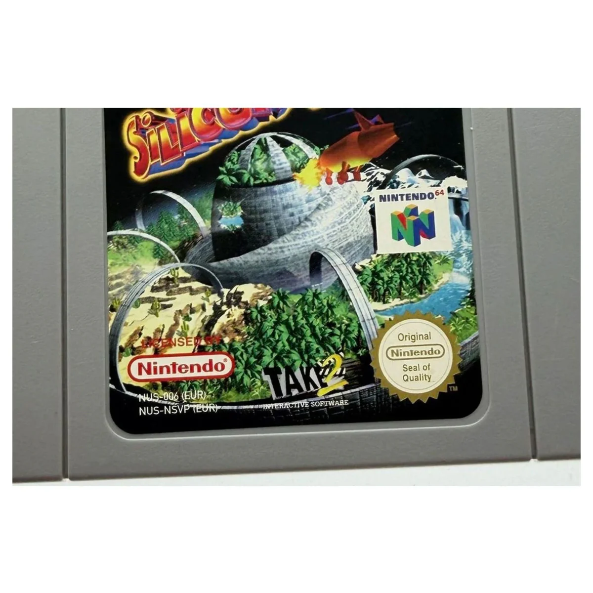 Space Station Silicon Valley Nintendo 64 Label — Losse cartridge