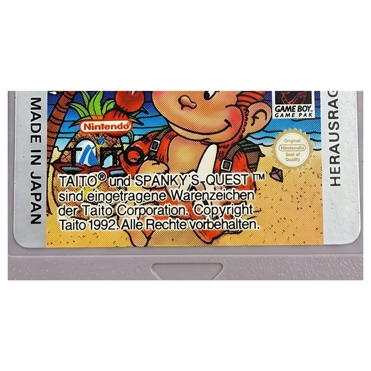 Spanky's Quest (Game Boy / Color) — detailní fotografie 3