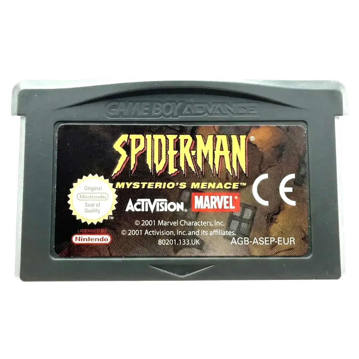 Spider-Man: Mysterio's Menace Game Boy Advance Voorkant — Losse cartridge