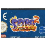 Spyro 2: Season of Flame Game Boy Advance Label — Losse cartridge