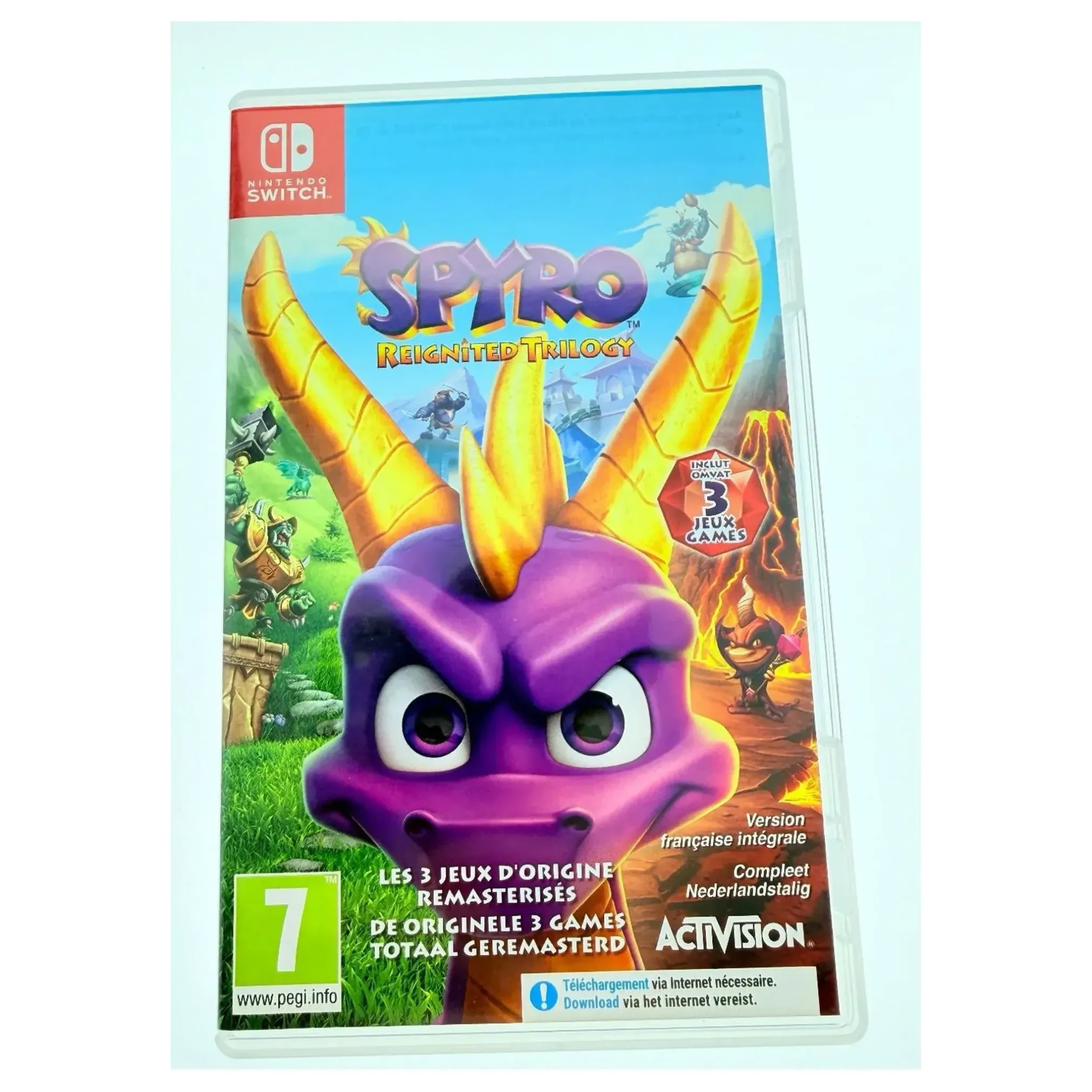 Spyro Reignited Trilogy (Nintendo Switch) Game in doos — Goed staat — origineel kopen bij Gameshop Enter