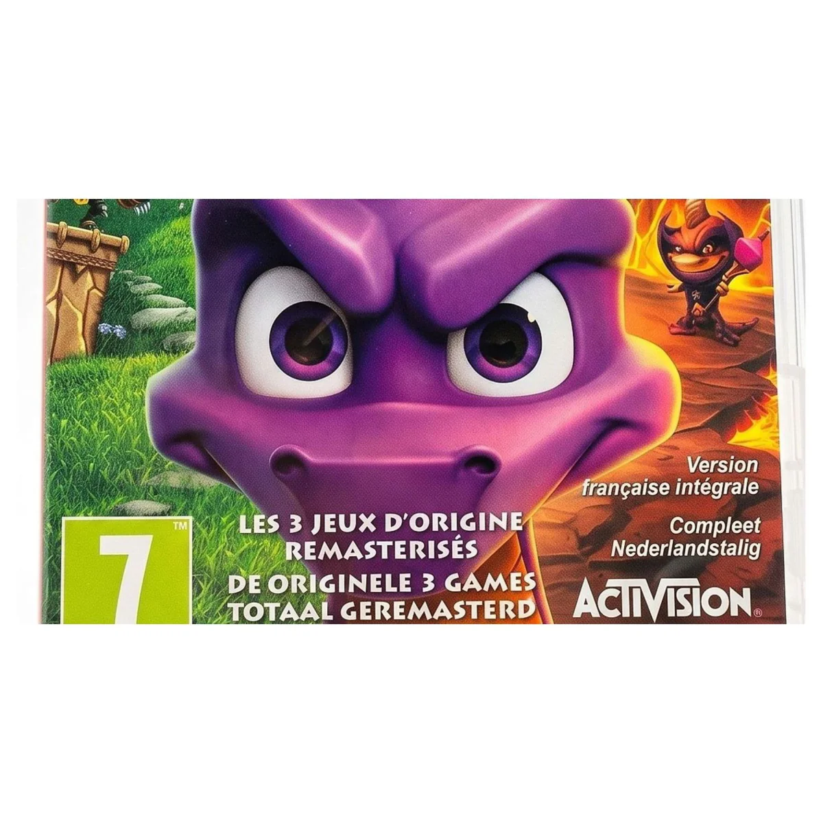 Spyro Reignited Trilogy Nintendo Switch Binnenkant — Game in doos
