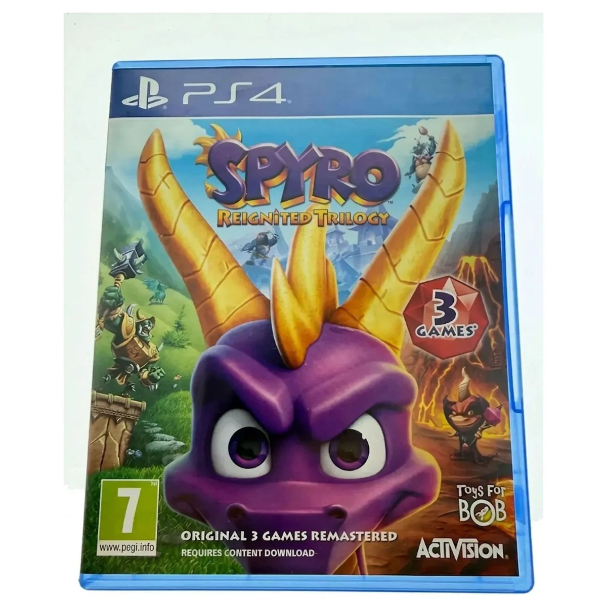 Spyro Reignited Trilogy PlayStation 4 Voorkant — Game in doos
