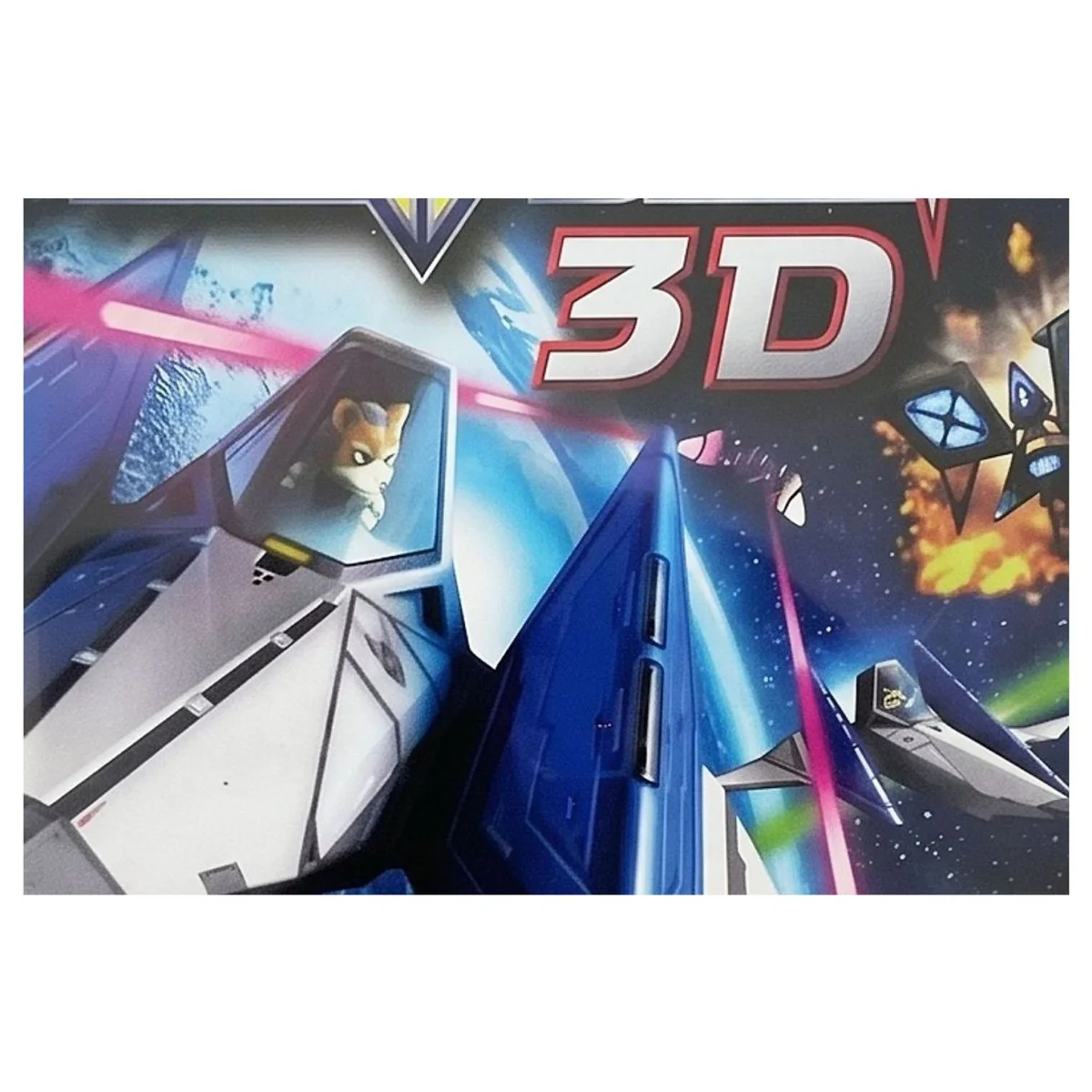 Star Fox 64 3D (Nintendo Selects) Nintendo 3DS Label — Game in doos
