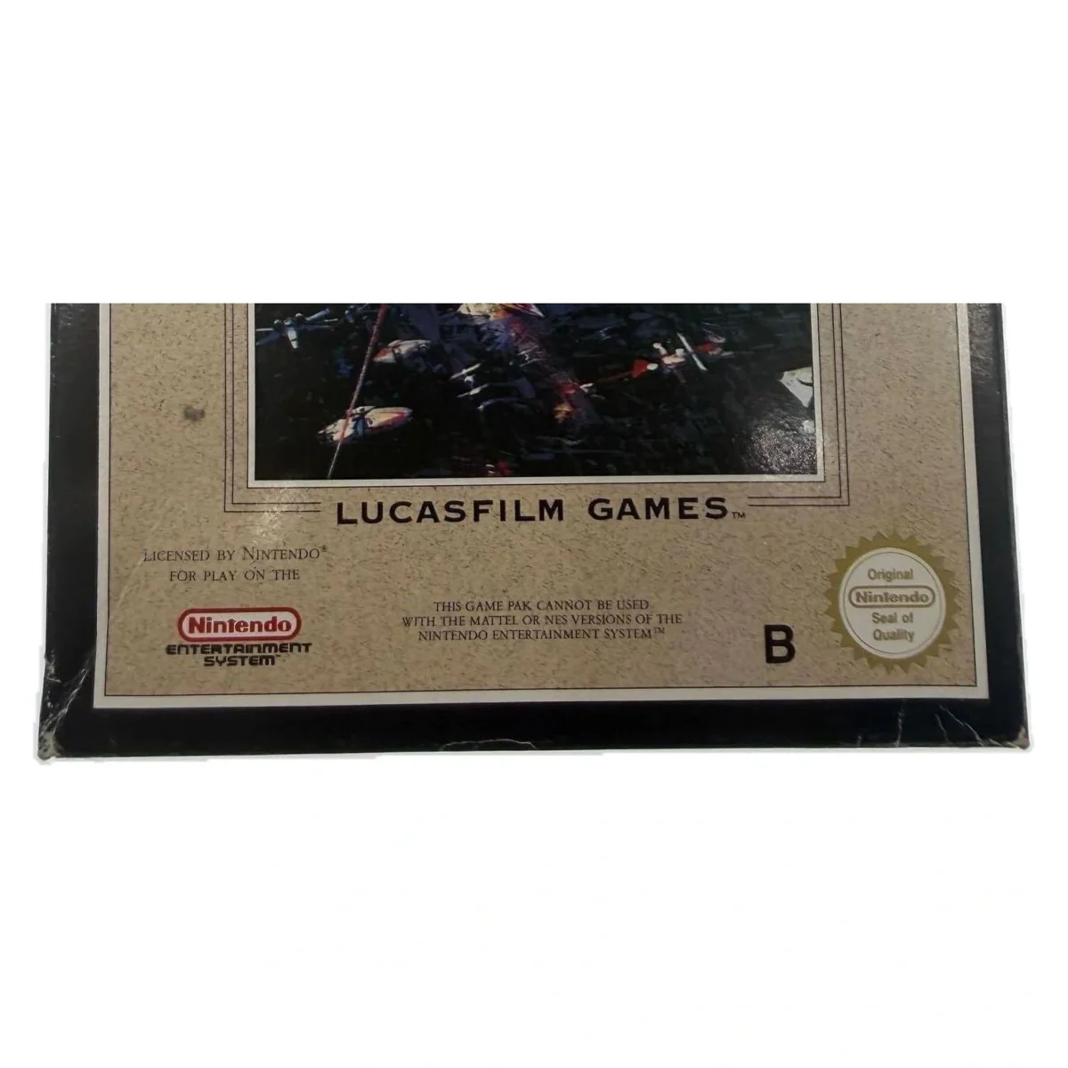 Star Wars NES Binnenkant — Game in doos met handleiding