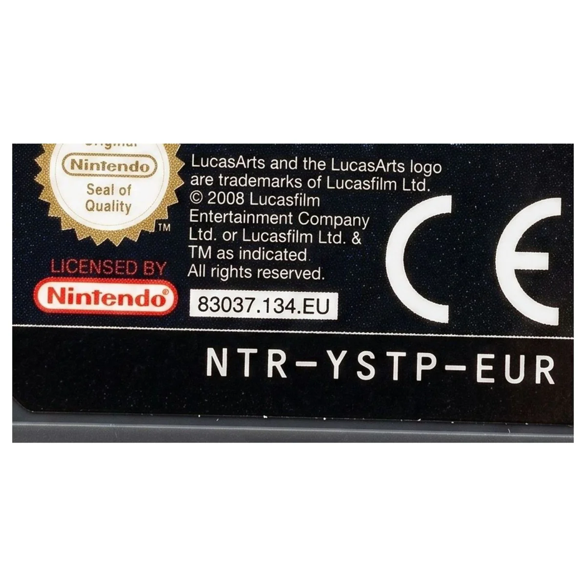 Star Wars: The Force Unleashed Nintendo DS Binnenkant — Losse cartridge