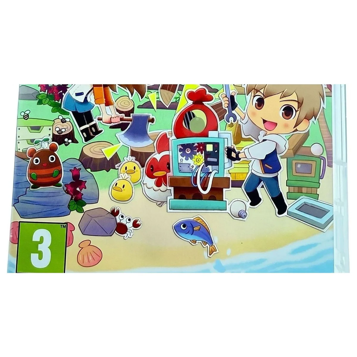 Story of Seasons: Pioneers of Olive Town Nintendo Switch Binnenkant — Game in doos