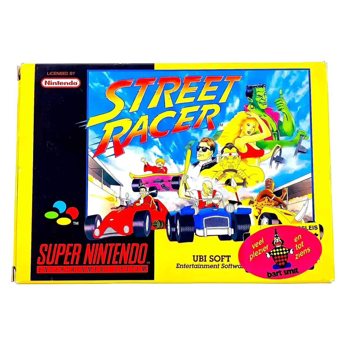 Street Racer (Super Nintendo) — Παιχνίδι στο αρχικό κουτί