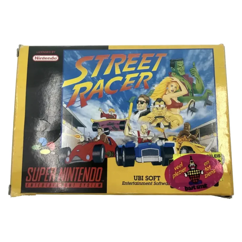 Street Racer (Super Nintendo) Game in doos — Redelijke staat — origineel kopen bij Gameshop Enter