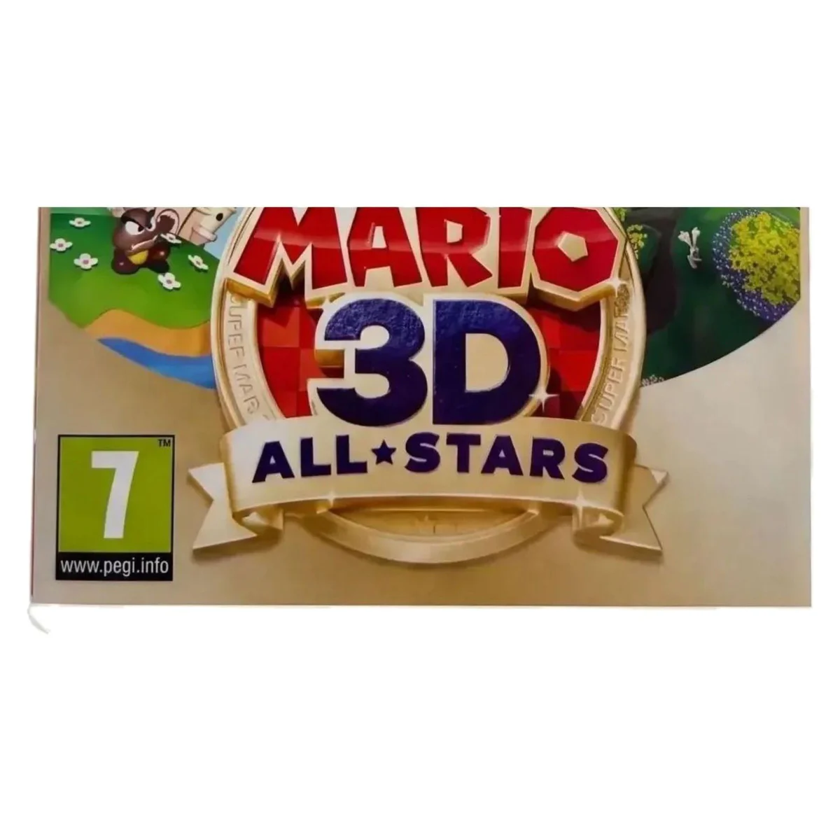 Super Mario 3D All-Stars Nintendo Switch Binnenkant — Game in doos