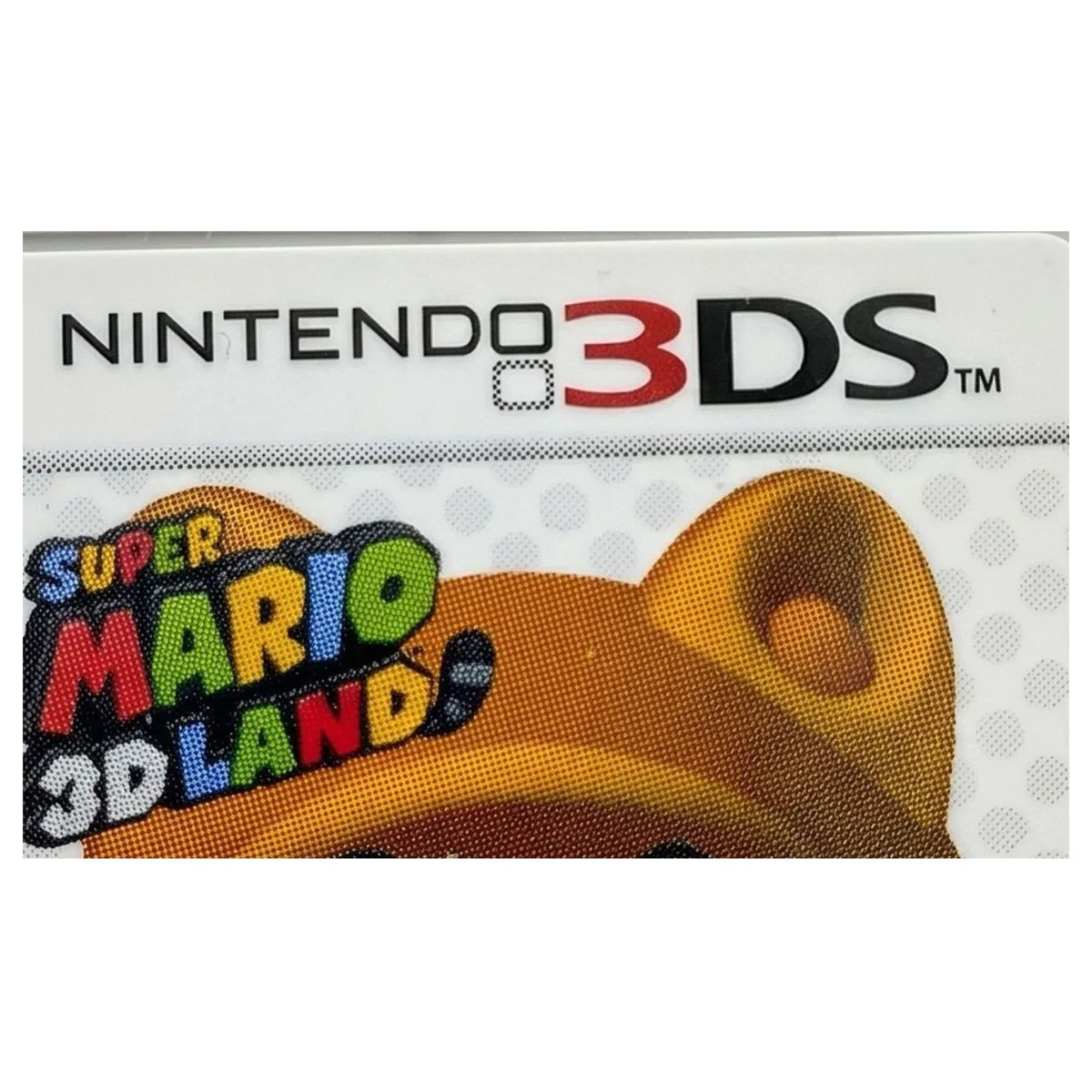 Super Mario 3D Land Nintendo 3DS Detail — Losse cartridge