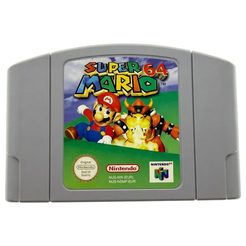 Super Mario 64 (Nintendo 64) — Losse cartridge, Goed staat — origineel tweedehands kopen bij Gameshop Enter