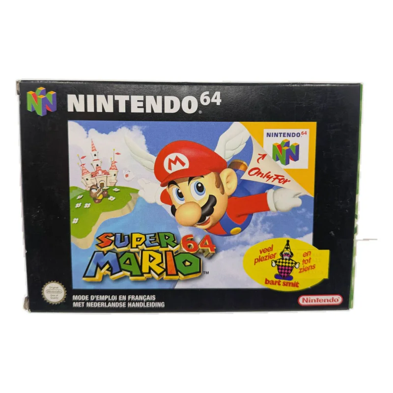 Super Mario 64 (Nintendo 64) Game in doos — Goed — origineel kopen bij Gameshop Enter